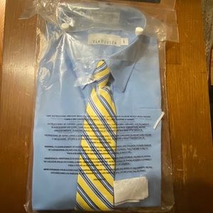 NWT Van Heusen Long Sleeve Shirt Tie Combo